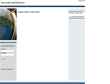 Tablet Screenshot of investorsview.infinity.com